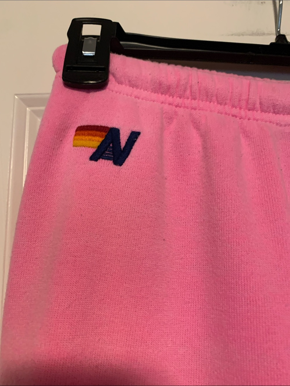 Aviator Nation Lightning Bolt Pink Fleece Joggers
Sz Small, Fair Condition - Picture 3 of 6